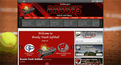 Desktop Screenshot of brookssoftball.com